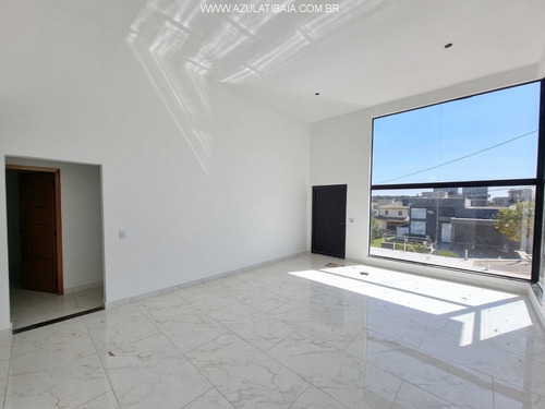 Imagem 4 de 27 de Pronta Para Morar!!! Casa Nova Em Condominio Terras De Atibaia, Portaria, Rondas E Area De Lazer.... - Ca01554 - 70084985