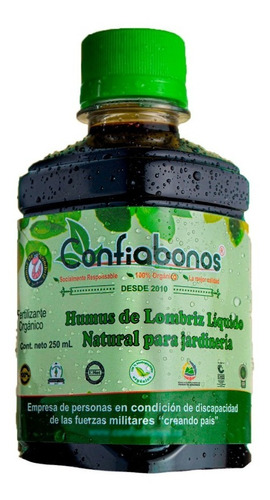 Humus De Lombriz Liquido 250ml - Confiabonos