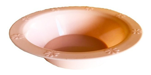 10 Bowl Plástico Descartable Duro 16cm 300cc Colores Pastel