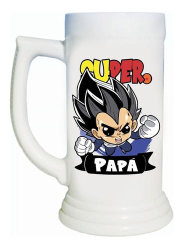 Chopp - Dia Del Padre - Super Papa Vegeta Dragon Ball Z | MercadoLibre