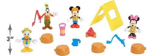 Disney Junior Mickey Mouse Funhouse De 14 Piezas Figuras De