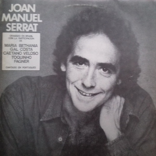 Joan Manuel Serrat Sinceramente Tuyo Canta Portugues Lp Pvl