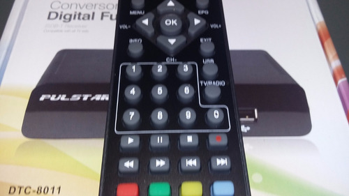 Decodificador Conversor Sintonizador Tda Full Hd Usb Led Tv