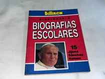 Comprar Diccionario Biografias Escolares 15 - Billiken