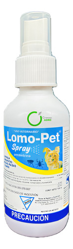 Lomo Pet Insecticida Garrapaticida Moscas Pulga Acaro 100ml