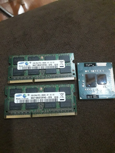 Core Intel I5-430m + Memória Ram 4gb
