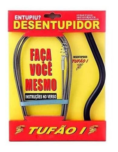 Melhor Desentupidor Para Pia Esgoto Vaso E Ralo Tufão 5mt