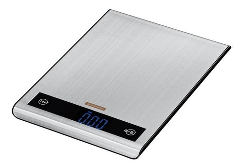 Imagem 2 de 2 de Balança de cozinha digital Tramontina 61101000 pesa até 5kg cinza