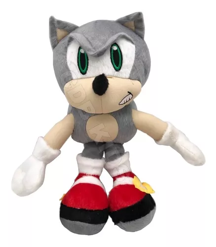 Boneco De Pelúcia Sonic Brinquedo Fofo 40 Cm