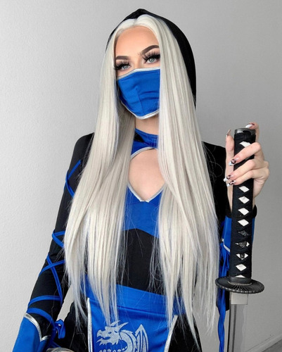 Disfraz De Ninja Guerrera Para Mujer Ideal Para Halloween O Fiesta Temática