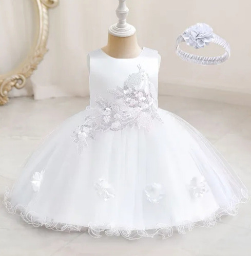 Vestido + Vincha 1 A 2 Años, Leer Descripción Por Favor 