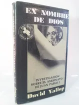 Comprar En Nombre De Dios - Asesinato Juan Pablo I - Tapa Dura