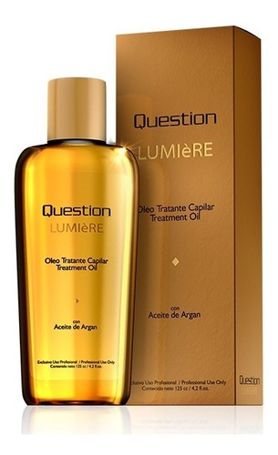 Tratante Capilar Con Oleo De Argan Lumiere X 60ml