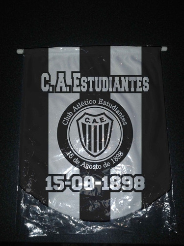 Banderin Paño 36cm Estudiantes Bs As M02