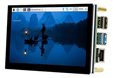Monitor Táctil 5puLG Para Raspberry Pi 4b/3b/3a+/2b,