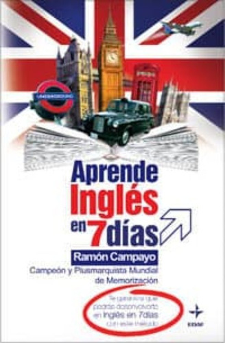 Aprende Inglés En 7 Días. Ramón Campayo. Editorial Edaf En Español. Tapa Blanda