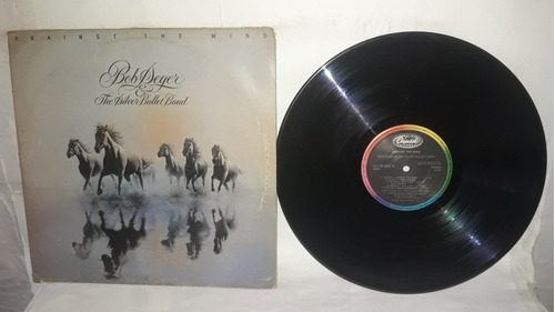 Lp Bob Seger & The Silver Bullet Band + Encarte 1986