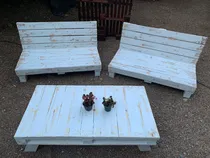 Comprar Muebles Palet, Sillones Rústicos Y Mesita