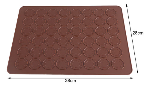 Almohadilla De Silicona Redonda De 48 Agujeros Macaron 5pcs