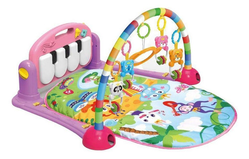 Tapete De Atividades Com Arco E Piano Musical - Color Baby