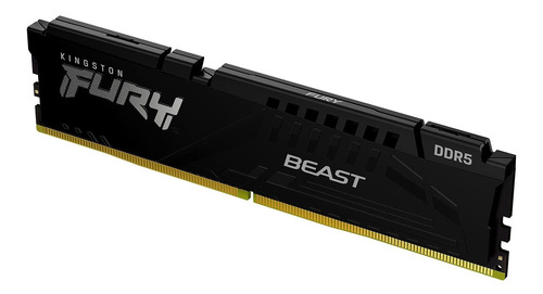 Memoria Ram Ddr5 Kingston Fury Beast 16gb 5200mhz Pc Escrito