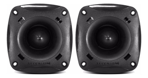 Kit 2 Super Tweeter Selenium St200 140wrms O Par + Capacitor Cor Preto