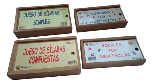 Números Vocales Por Asociación, Silabas Simples Y Compuestas