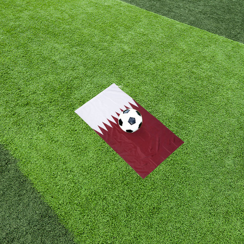 Bandera Nacional De Poliéster Con Bandera De Qatar Para CoLG