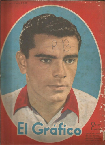 El Grafico / Nº 1297 / Año 1967 / Tapa Oscar Corzo