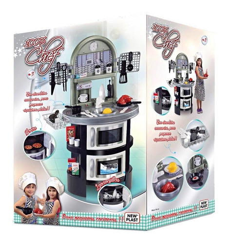 Imagen 3 de 4 de Cocina 100% Chef New Plast 10632