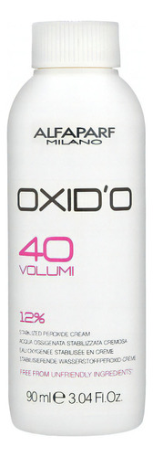  Água Oxigenada Oxid'o Alfaparf Milano 90ml Tom 40 Volumi