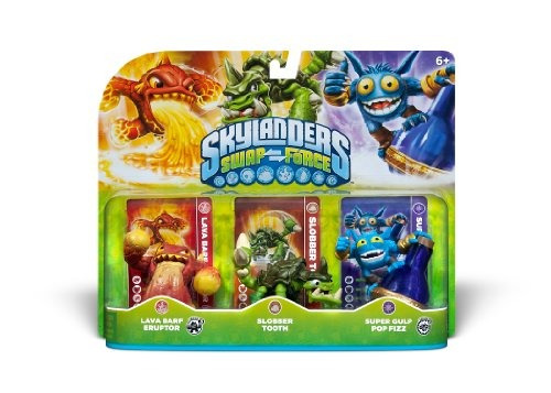 Skylanders Swap Fuerza Triple Carácter Paquete: Lava Barf Er