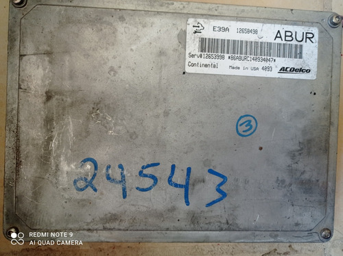 Computadora Motor Ecu Malibu 2013-2015 12658498 12653998 Abu (Usado)