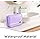 Neceser De Viaje Para Mujer Colgante Morado 4 Compartimentos