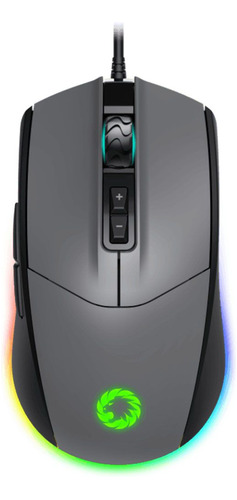 Mouse Gamer Gray Usb Mg3 Rgb 6400 Dpi Cor Cinza