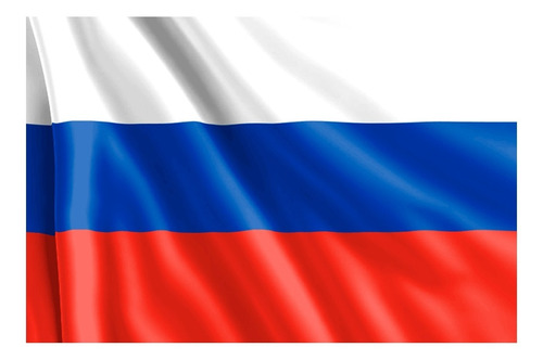 Bandera Rusia 1.50x90cm Exterior Grande