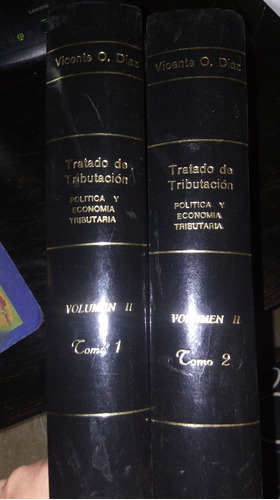 Tratado De Tributación Tomo Ii . Díaz.