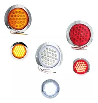 Comprar Plafon 24 Led Redondo 4 Pulgadas Alta Baja Estrobo 12-24v