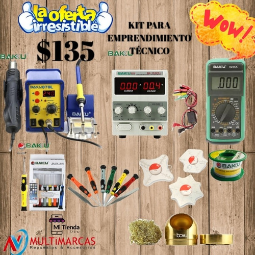 Kit Para Servicio Técnico Celular 