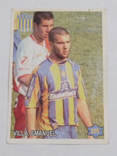 Figurita Futbol Apertura 2004/05 Num.205 Villa Rosario