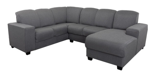 Sofa Esquinero Sillon Juego De Living Marron Leblon