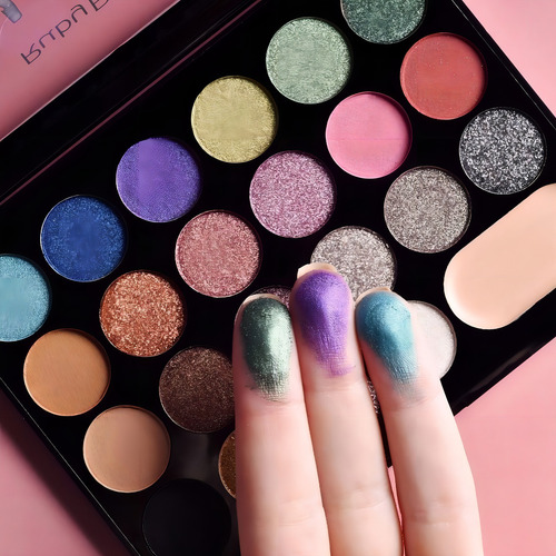 Paleta Sombra Fantasy Com 22 Cores E 1 Primer Ruby Rose Cor da sombra Variadas