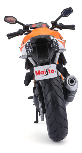 Maisto Motocicleta Mc Ktm 1290 Super Duke R A Escala 1:12 Color Naranja
