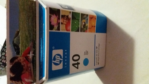 Tinta Original Hp 40 Vencido Sellado Caja Original
