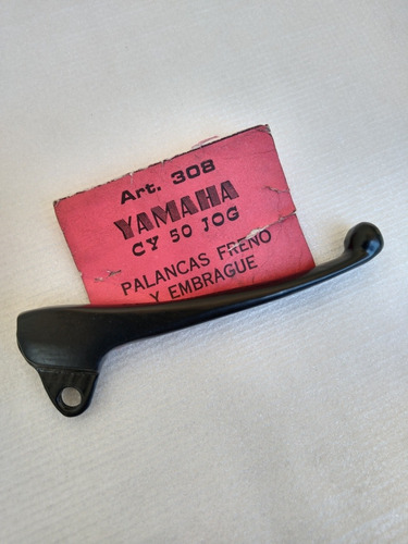 Manija Freno Delantero Yamaha Jog 50 Cy 50 Aluminio Negra 