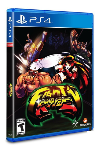 Fight And Rage Fight'n + Cd Soundtrack Fisico Ps4 Dakmor