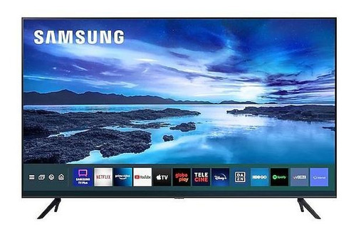 Imagem 5 de 5 de Smart Tv Samsung 50 Un50au7700gxzd Uhd 4k Cinza Titan Bivolt