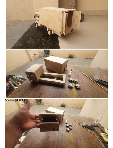 Projetos Marcenaria Brinquedos De Madeira Vol 1