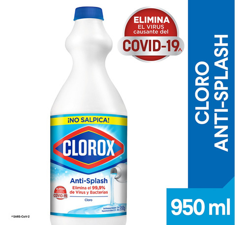 Cloro Clorox Anti-splash 950 Gr