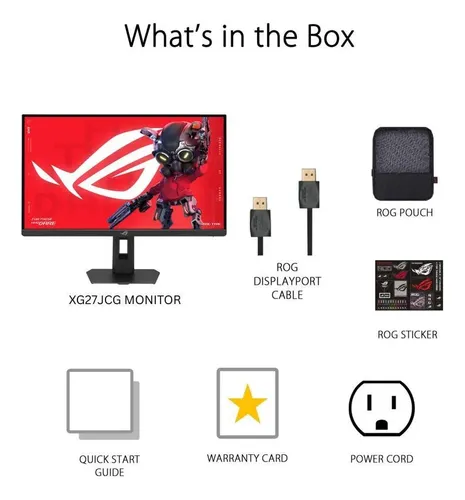 Asus Rog Strix Xg27jcg 27 5k/qhd 180 Hz/330 Hz Oled Para Jo